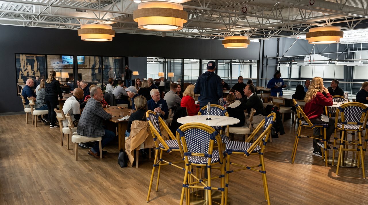 A full house at Greystone Grill on event night